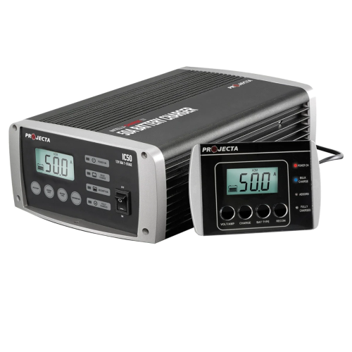 Projecta IC50 Intellicharge 12V Automatic 50A 7 Stage Battery Charger