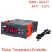 STC-1000 Digital Temperature Controller,Thermostat Regulator AC 110V-220V with Double NTC Sensor Probe Cooler Heater