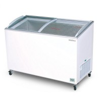 Display Chest Freezer – 352L – Curved Glass Top