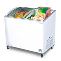 Display Chest Freezer – 264L – Curved Glass Top