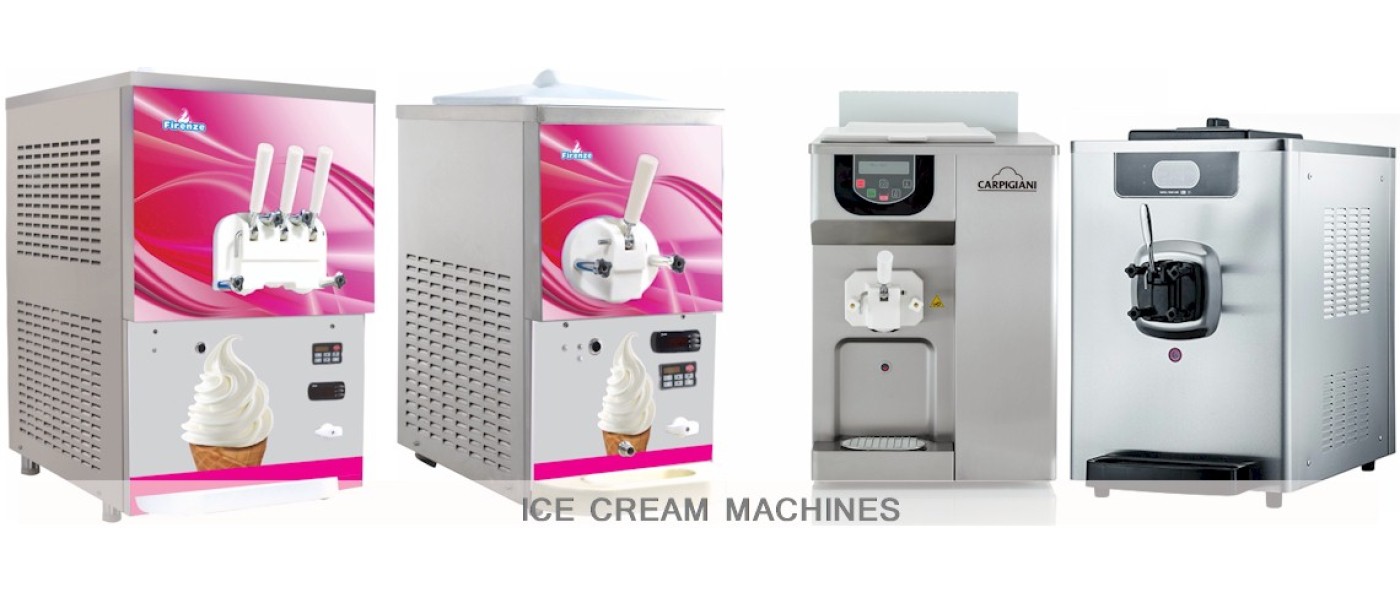 THE BEST AVAILABLE ICE CREAM MACHINES