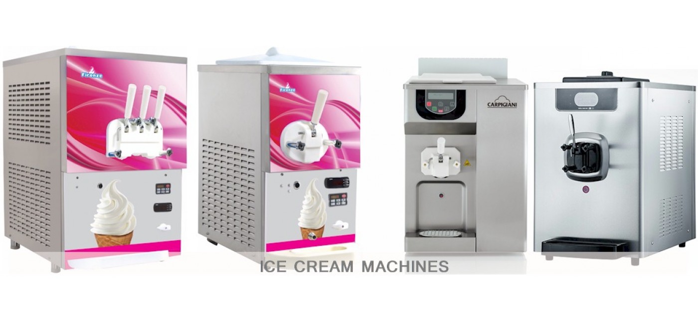 THE BEST AVAILABLE ICE CREAM MACHINES