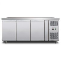 UBF1795SD-NR | 3 Solid Door Under Bench Freezer