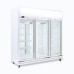 Upright Display Freezer – 1507L – 3 Doors – Flat Glass – Lightbox