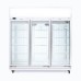 Upright Display Freezer – 1507L – 3 Doors – Flat Glass – Lightbox