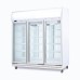 Upright Display Freezer Flat Glass Door 1507L LED UF1500LF